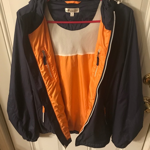 Peter Millar Medium Blue Windbreaker - Picture 4 of 4